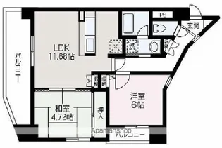 アイエステート【901号室】の間取り