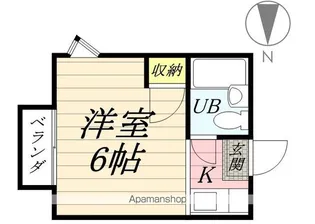 調布ハイムピア【1階】の間取り