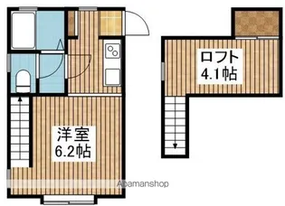 クレセントイーグル【1階】の間取り