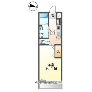 BOA SORTE(ぼあ そるて)【1階】の間取り