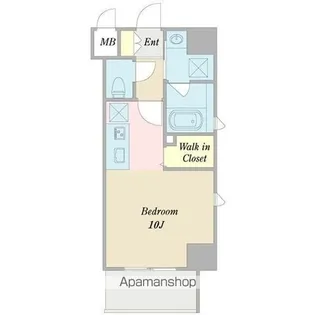 アビタシオン内山【12階】の間取り