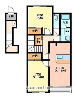 サニーヒルズ【202号室】の間取り