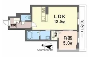 ベレオ チェラーグⅡ【2階】の間取り