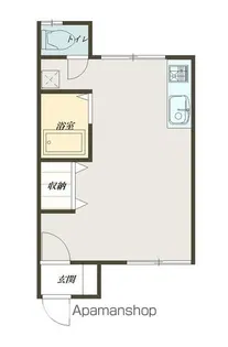 WEST RIVER1・4【1階】の間取り