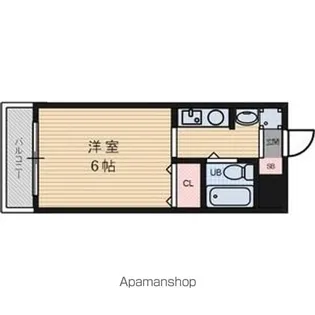 ラフォルテ大森【205号室】の間取り