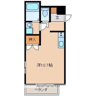 ルート宮崎【1階】の間取り