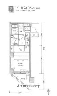 LINX LEGAMI【308号室号室】の間取り