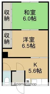 メゾン園(メゾンソノ)【2F右号室】の間取り