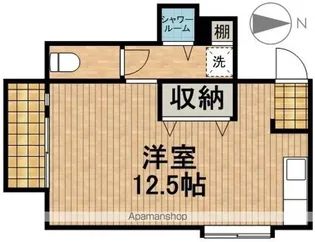 メゾン曳馬A【1階】の間取り