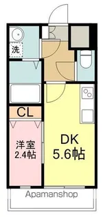 レジデンスREIWA支倉【703号室】の間取り