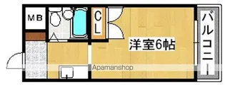 ハイツ大朋【206号室】の間取り