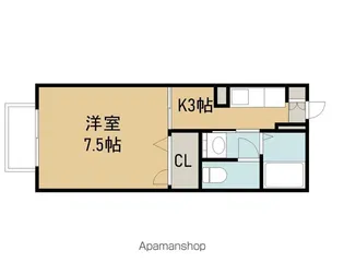 セフィラ中島丁【2階】の間取り
