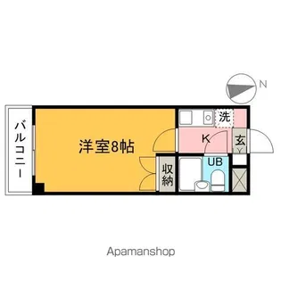 小暮ビル【304号室】の間取り