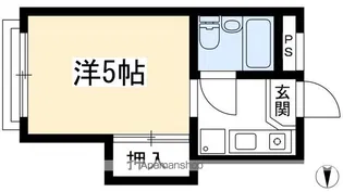 加茂川シティハウス【102号室号室】の間取り