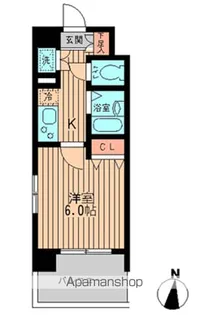 レジディア両国【2階】の間取り