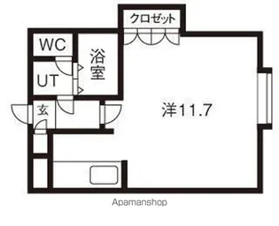 文京台レジデンスⅡ【416号室】の間取り