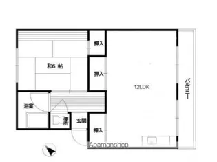 山下ビル【3階】の間取り