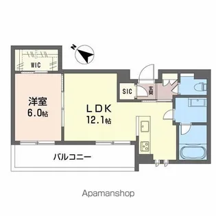 プランドール【3階】の間取り