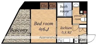 東京都三鷹市下連雀3丁目【マンション】の間取り