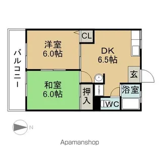 エスポワール(喜多山)【2階】の間取り