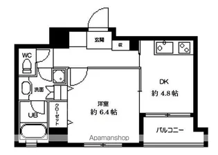 ラクラス田原町【9階】の間取り