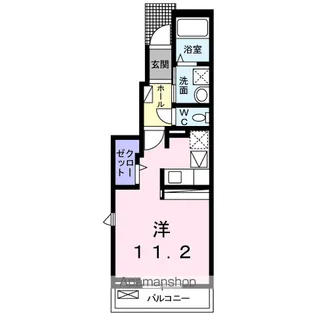 アムールⅢ【1階】の間取り