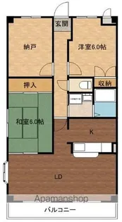 ソシア菊【101号室】の間取り