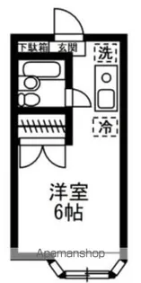 ベルシオン目白【2階】の間取り