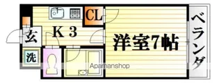 レジャンデール2【1階】の間取り