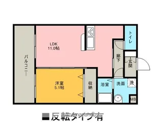 ロイヤルステージ21【1階】の間取り