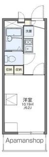 レオパレスリトルフラワーB【103号室】の間取り