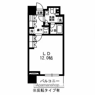 レジディア杉並方南町【9階】の間取り