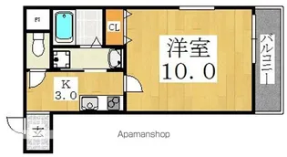 フジパレス針中野【305号室】の間取り