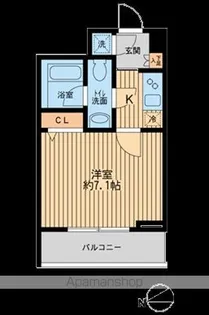 HF早稲田レジデンス【1階】の間取り