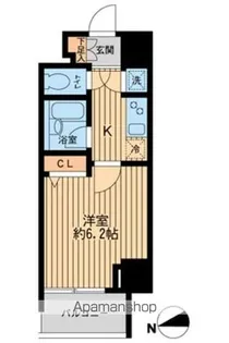 HF早稲田レジデンス【4階】の間取り