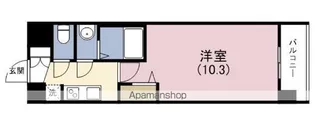 スプランディッド京橋EAST【5階】の間取り