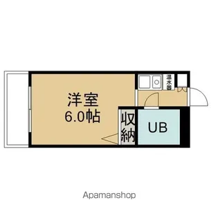 シティクレスト壱番館【2階】の間取り