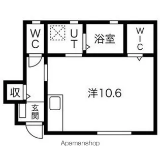 レバンス【1階】の間取り