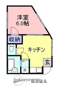 ブルートーンハイツ【2階】の間取り