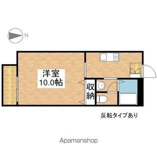 エトワール代官町【201号室号室】の間取り