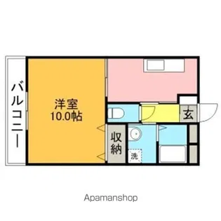 アネックスKT【2階】の間取り