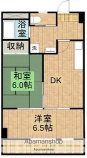 原町グランドハイツ【502号室】の間取り