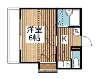 レオパレス新潟第1【2階】の間取り