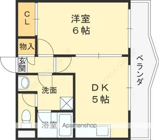 グランメゾン【4階】の間取り