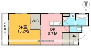 クレオ【3階】の間取り