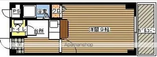 AMANO FLAT【206号室】の間取り