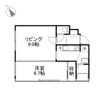 エルパステル【303号室】の間取り