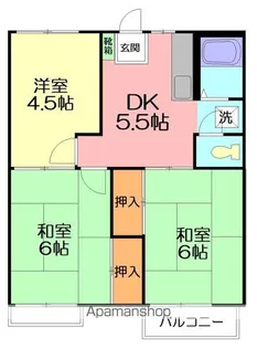 グランデュール【1階】の間取り