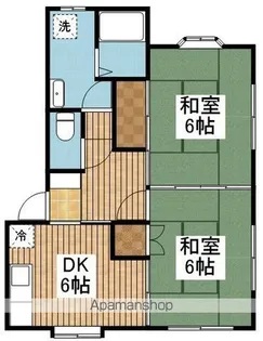 メゾンマルワⅠ【2階】の間取り