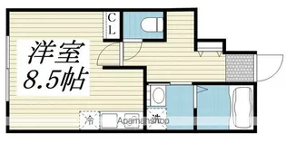LIBERDADE【1階】の間取り
